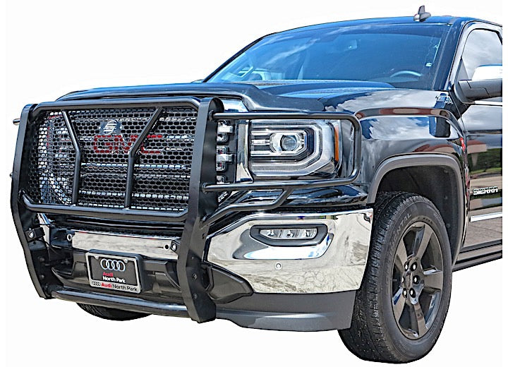 Steelcraft 2014-2018 GMC Sierra 1500 HD Grill Guards Black - 50-0435 - image 1