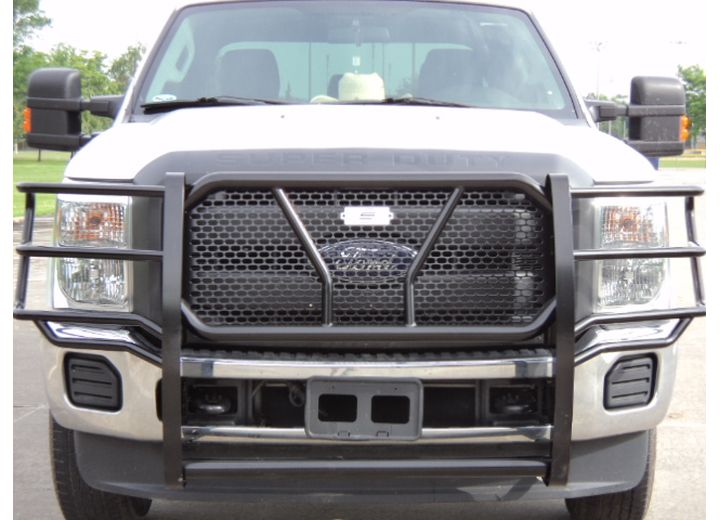 Steelcraft 2011-2016 F-250, 350, 450 and 550 Super Duty Heavy Duty Grille Guard, Black - 50-1370 - image 1