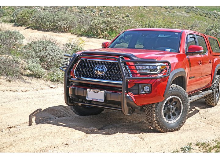 Steelcraft TacomablackGrille Guard for 2016-2023 Toyota Tacoma - 53420 - image 1