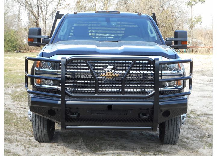 Steelcraft 2015-2018 Silverado 2500 and 3500 HD Front Bumper Replacements Black, Steel - HD10440R - image 1