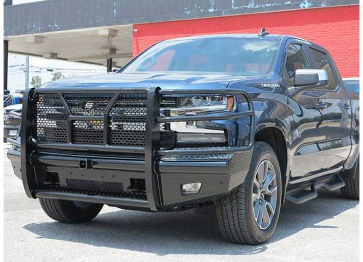 Steelcraft 19-22.5 Silverado 1500 Black HD Front Bumper Replacements, Steel - HD10490RC - image 1