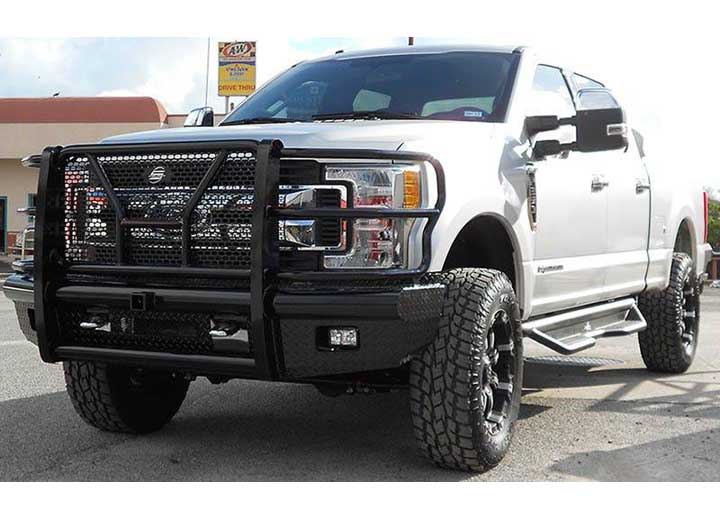Steelcraft 2017-2022 F-250, F-350 Winch Ready Front With Receiver Front Camera & Adaptive Cruise Control Black HD Bumper, Steel - HD11380RCCW - image 1