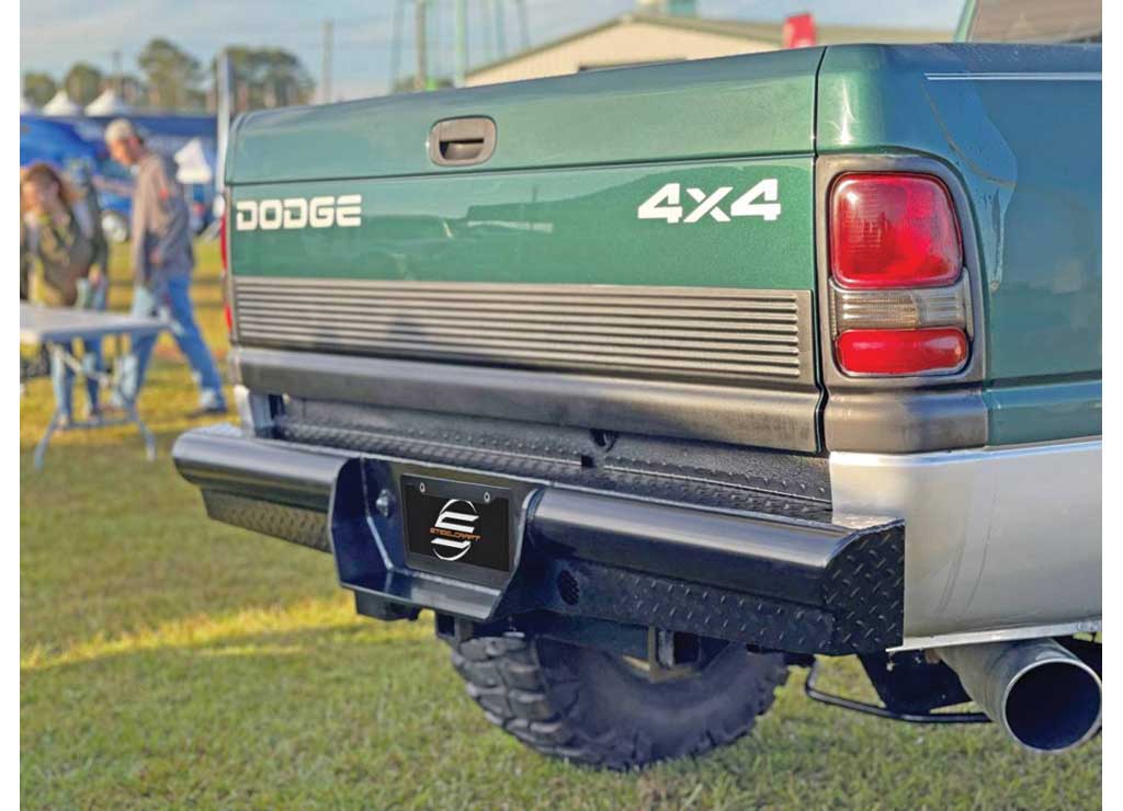 Steelcraft 1994-2002 Ram 2500/3500 Black HD Rear Bumper Replacements - HD22200 - image 1