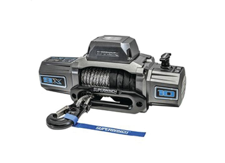 Superwinch SX10SR 10,000 lb Synthetic Rope Winch with Wired and Wireless Remotes - 1710201 - image 1
