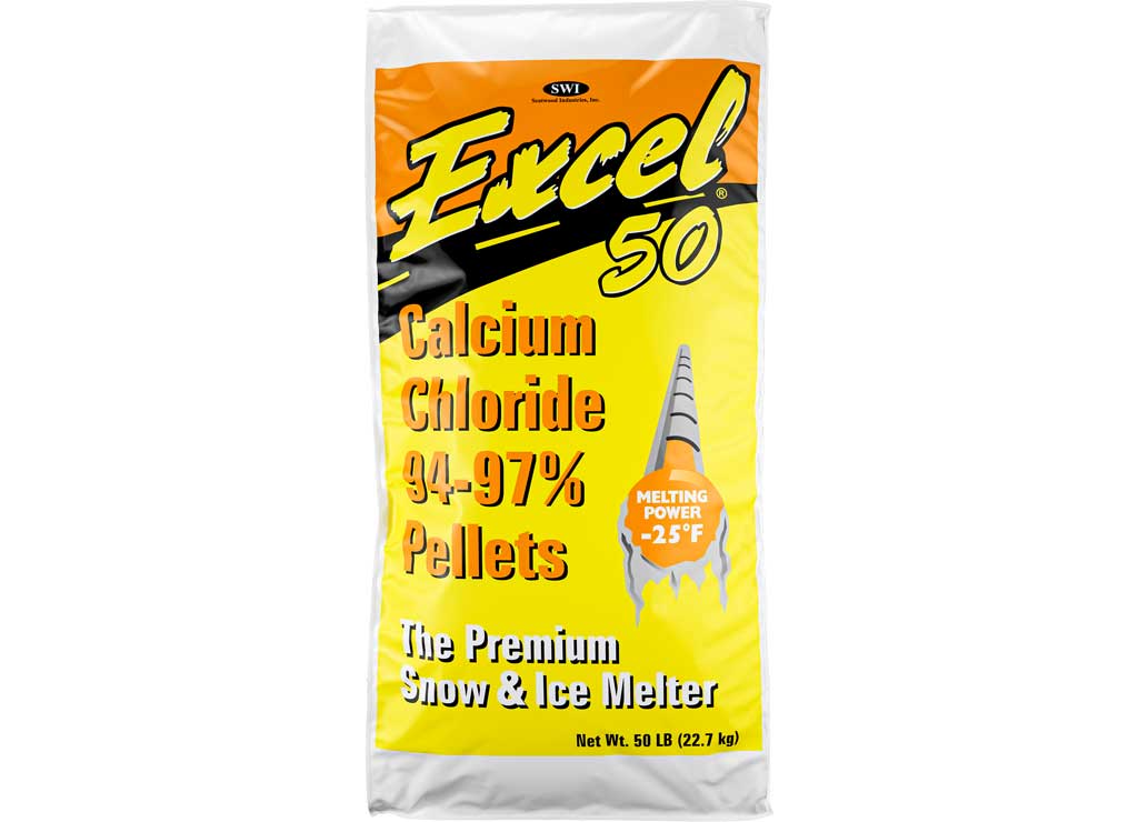 Scotwood Industries Calcium Chloride Pellets, White, 50 lb Bag - 50B-CCP-50 - image 1