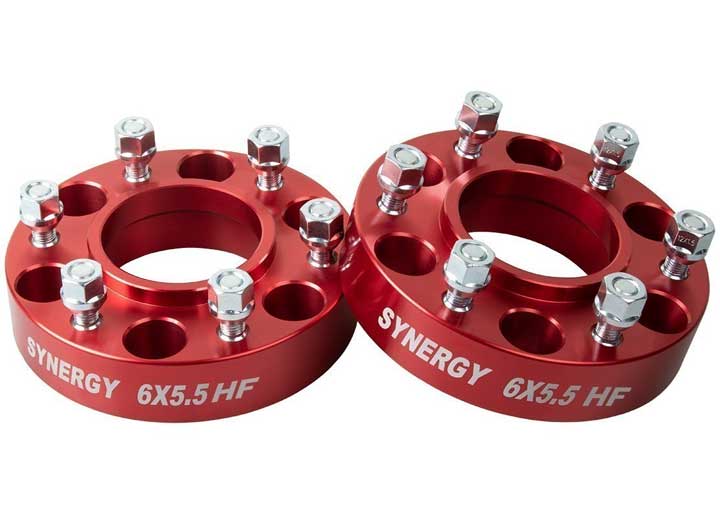 Synergy Manufacturing Hub Centric Wheel Spacers 6x5.5-1.50 Inch Width M12x1.50 Stud Size - 4112-6-55-HF - image 1