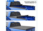 Tyger Auto 2017-Current Ridgeline 5.4 ft Soft Roll Up Tonneau Cover Textured Black - TG-BC1H9065 - image 1