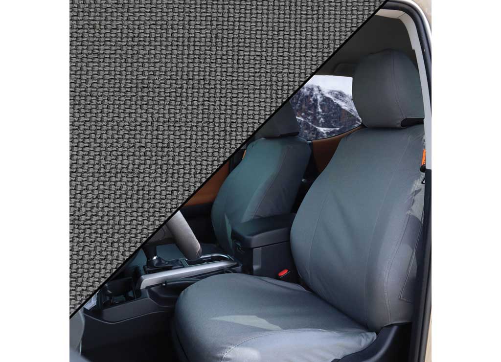 TigerTough 19-24 Ram 1500-5500 40, 20 and 40 Underseat Storage Seat Cover Ironweave Gray - W0723042-IW-GRY - image 1