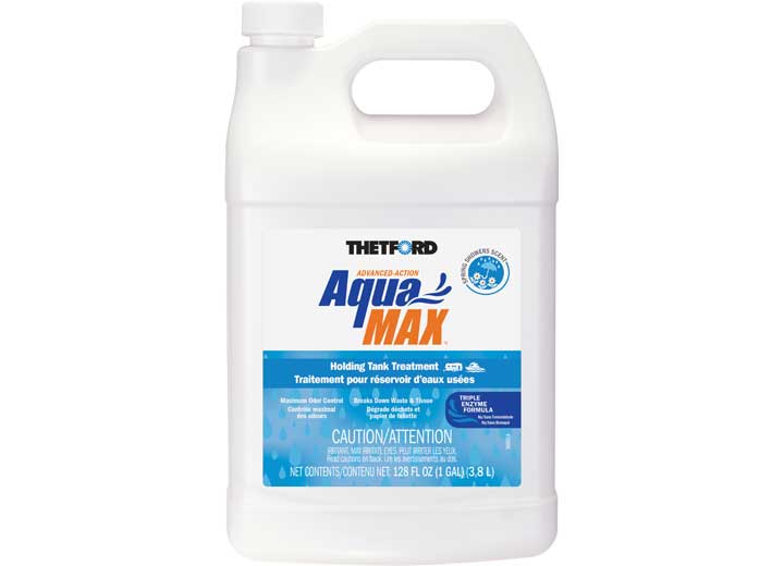 Thetford AquaMAX Spring Showers Holding Tank Treatment, 1 Gallon Liquid Maintenance - 96637 - image 1