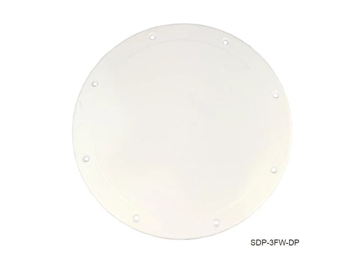 T-H Marine 10 in Screw Down Plate, Fish White - SDP-3FW-DP - image 1