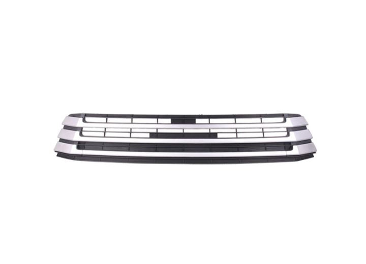 Sherman Parts CAPA Front Bumper Grille without Around View Monitor, Silver Toyota Highlander, Hybrid 2017-2019 - TOHIGH17-99BGQ-0 - image 1