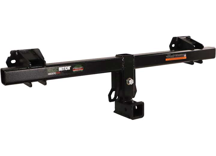 EcoHitch Stainless Steel Trailer Hitch Stealth Design 2 in Black for 2022-2025 Subaru WRX - X6008S - image 1