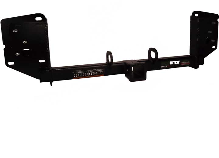EcoHitch Invisi 2 in Receiver Hitch for 2020-2024 Tesla Model Y, Black - X7409 - image 1