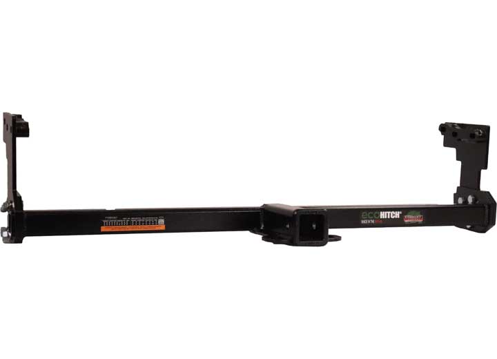 EcoHitch Stainless Steel Trailer Hitch Hidden Design 2 in Black for 2022-2024 Hyundai Ioniq 5 - X7452S - image 1