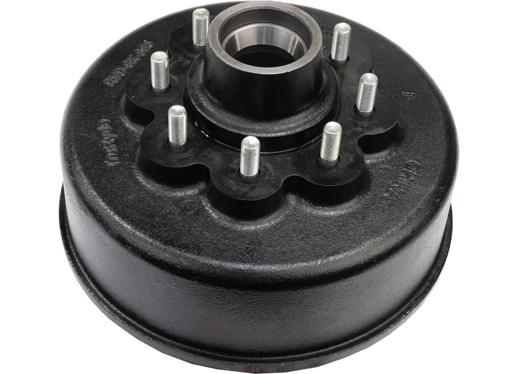 TRP International Pre-Greased Brake Drum Kit, 7.0K 6.5 in Center With 8 Lugs - PP-RVDK-9PG - image 1