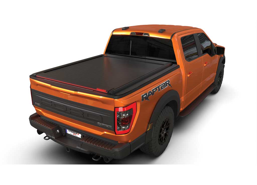 Tessera 4X4 Roll+ Manual Retractable Tonneau Bed Cover for 2021-Current Ford F-150 with 5'7" Bed - 5212062602275 - image 1