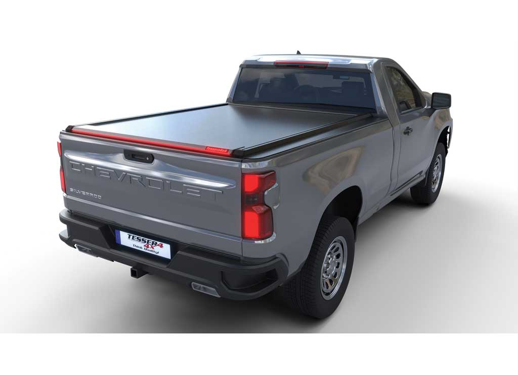 Tessera 4X4 2019-2026 Silverado/Sierra 1500 5.8 ft Roll+ Electric Retractable Tonneau Cover - 5212062602527 - image 1