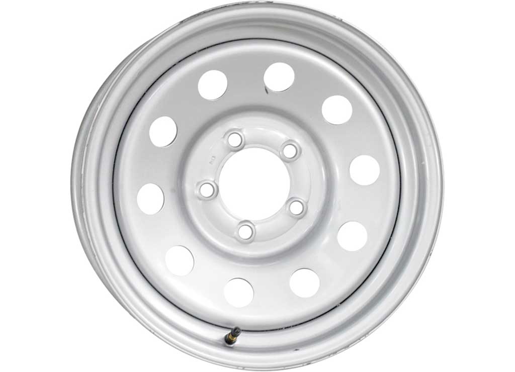 Taskmaster 15x6 5x4.5 Silver Mod 3.19Cb 0Os 2860Lcc, 5x4.5 Trailer Wheel Bolt Pattern - WS-15060545-SM-14341 - image 1