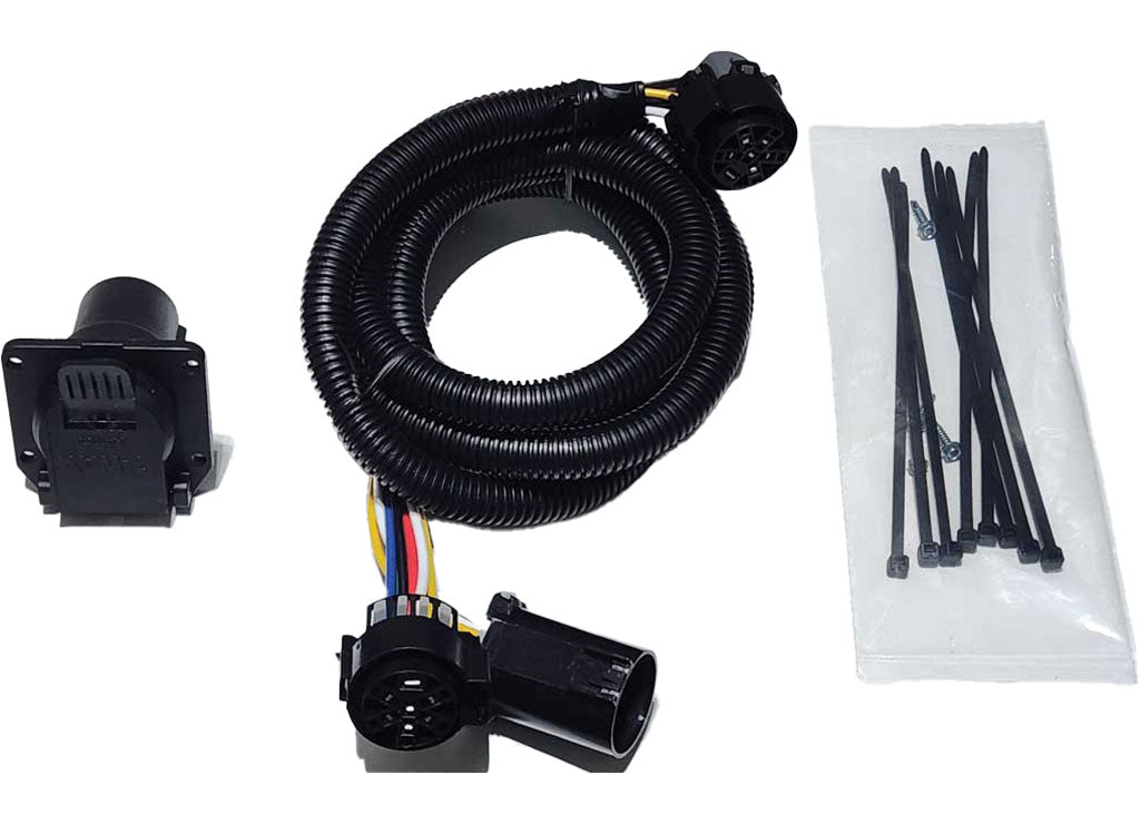Tow-Rite 5th Wheel & Gooseneck 7 ft Custom Wiring Harness Extension - C7072-727 - image 1