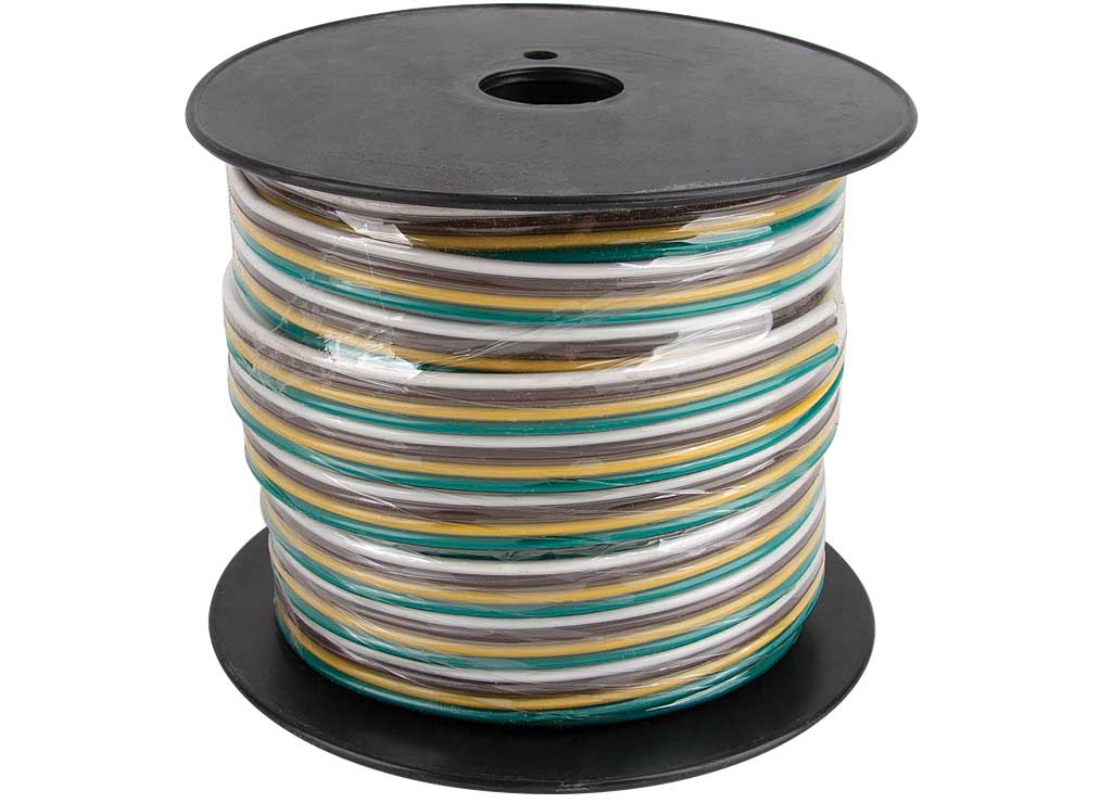 Tow-Rite Electrical Wire 16Ga 100 ft 4 Conductors - RT1046 - image 1