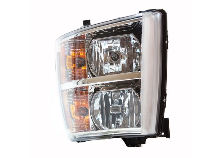 TYC LH Headlamp Assembly Composite Chevrolet Silverado 1500, 2500 and 3500 HD 2007-2014 - 20-6818-00 - image 1