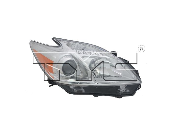 TYC CAPA 2012-2015 TY Prus Halgn Headlamp assembly RH for 2012-2015 Toyota Prius - 20-9091-91-9 - image 1