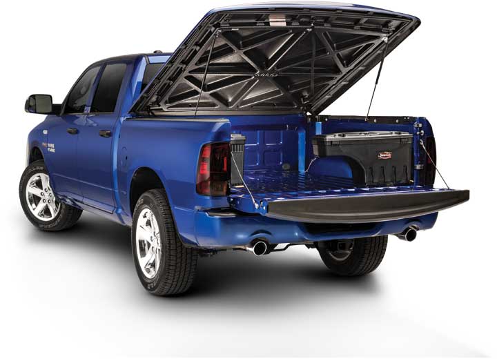 UnderCover RealTruck 1999-2016 Ford F-250, F-350 Swing Case Truck Bed Passenger Side Toolbox, Black - SC200P - image 1