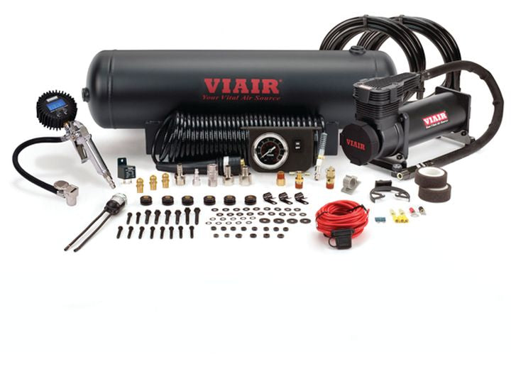Viair 485C Stealth Black Gen 2 Onboard Air System (12V, 200 Psi Compressor, 2.5 gal Tank) - 20002 - image 1