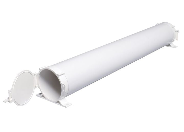 Valterra Adjustable EZ Sewer Hose Carrier, Adjusts 34” to 60”, White - A04-3460 - image 1