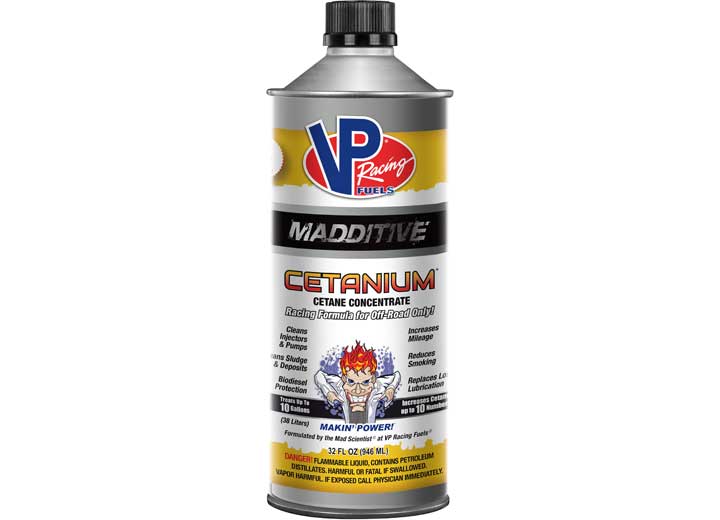 Vp Racing Cetanium Cetane Booster, 32 oz Fuel Additive Size - 2865 - image 1