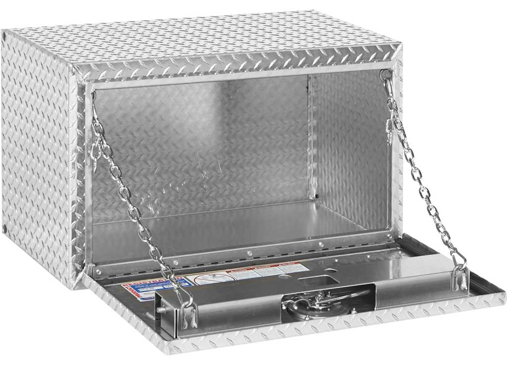 Weather Guard Underbed Box, 30.125"L x 18"W x 18"H, Aluminum - 631-0-02 - image 1