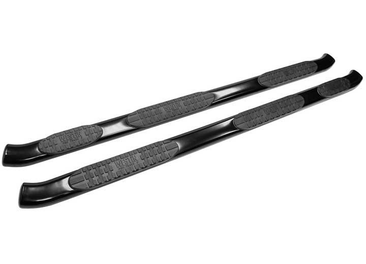 Westin 1999-2016 Super Duty Crew Cab (8 ft Bed) (Excluding Dually) Black Protraxx 5 Oval W2W Step, Steel - 21-534235 - image 1