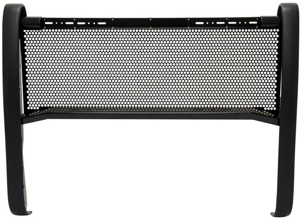 Westin Silverado Police Pursuit Vehicle Push Bumper Elitexd Black for 2023-2024 Chevrolet Silverado 1500 - 36-52135 - image 1