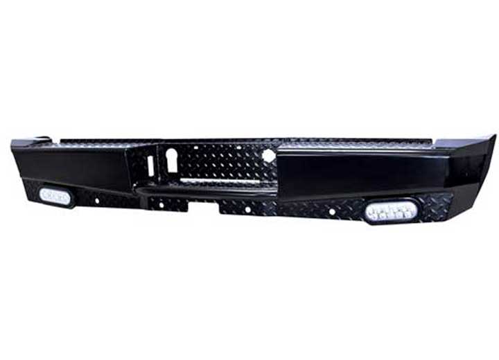 Westin 2015-2019 Silverado, Sierra 2500 and 3500 HD HDX Bandit Rear Bumper, Steel - 58-341155 - image 1
