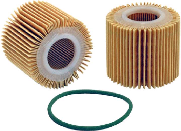 WIX Filters Cartridge Lube Oil Filter, 2.362 in OD, 1.094 in ID - 57064 - image 1