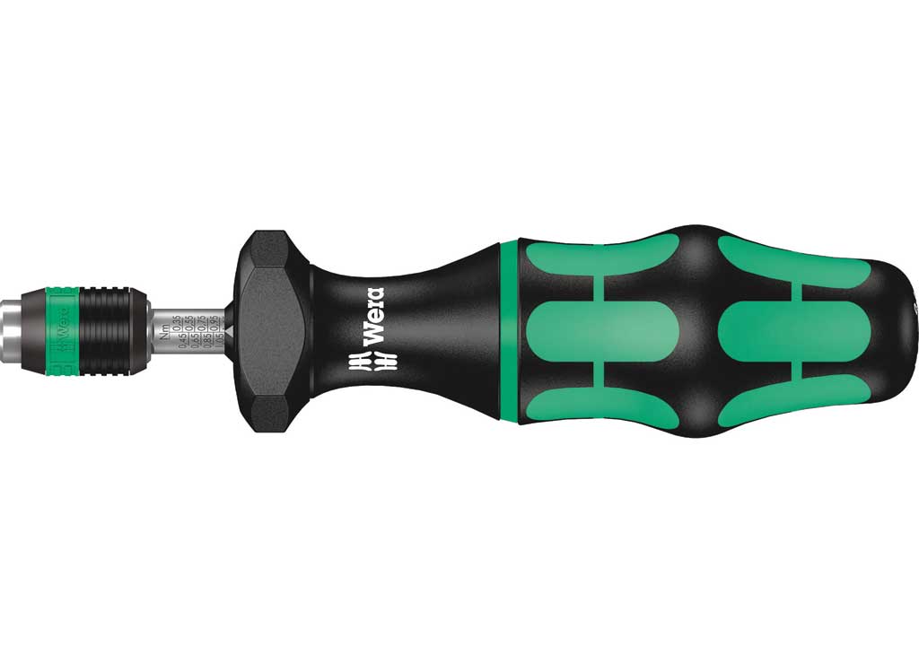 Wera Tools Series 7400 Kraftform Adj Torque Screwdriver 0.1-3.0Nm, 7440x0.3-1.2 Set - 05074700001 - image 1
