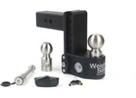 Weigh Safe Heavy-Duty Steel Drop Hitch, 6" Drop, 2.5" Shank, 8K/22K GTW, 2.5 in Ball Mount With Weight Disbursement Gauge Hitch Size - SWS6-2.5KA - image 1