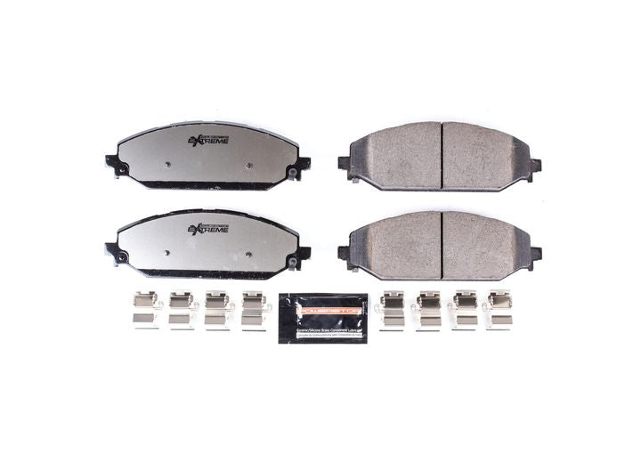 Power Stop Z36 Truck & Tow Carbon Fiber-Ceramic Brake Pads With Hardware - Z36-2179 - image 1