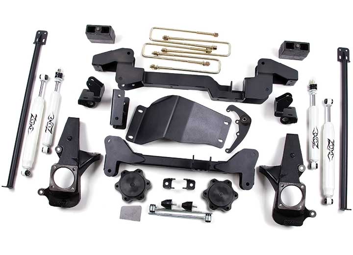 Zone Offroad (Kit) 2001-2010 GM K2500 HD 6 in Suspension System - C4 - image 1